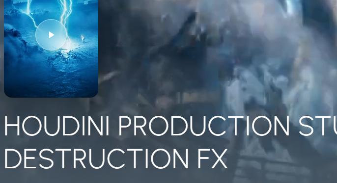 CGMA Houdini Production Studio Destruction FX Full Course Download