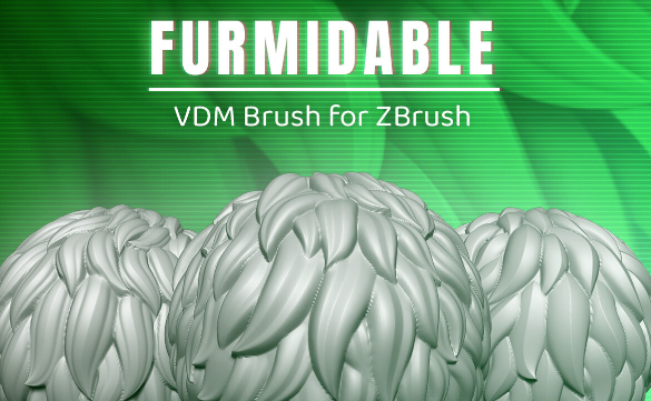 Sculpt Stylized Fur Furmidable VDM Brush for ZBrush Crack Download