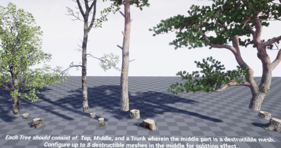 UE4 Choppable and Interactive Trees Crack 2023 Download