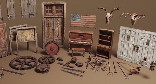 UnrealEngine 5.0 - Old West VOL. 6 - Town and Industrial Free Download