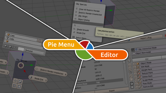 Blender 2.8+ Pie Menu Editor 1.18.7 Crack 2023 Download