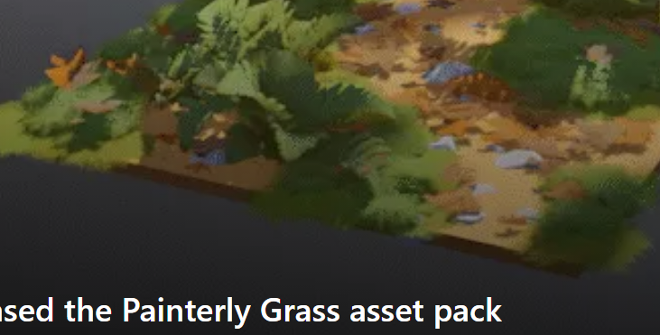 Blender 3.4 CGC Painterly Grass Asset Pack Crack 2023 Download