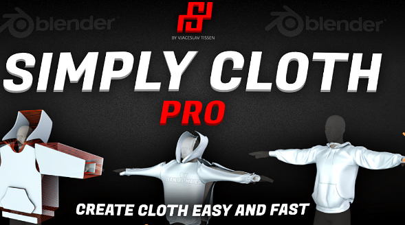 Blender 3.6 Simply Cloth Pro 2.4.2 Crack Update 2023 Download