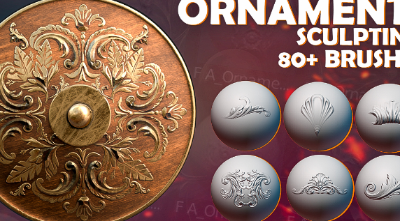 Blender 2.8+ Blender Ornaments Brushes Complete Crack Download