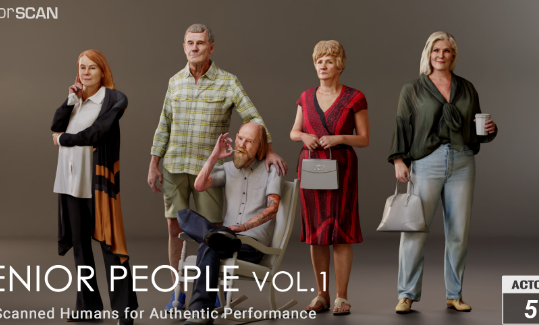 Reallusion - Senior People Vol.1 Crack Complete 2023 Download