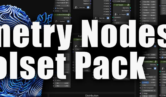 Blender 3.3+ Higgsas Geo Node Groups v6 Crack 2023 Download