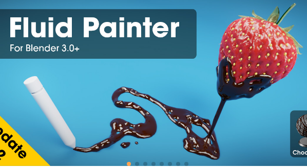 Blender 3.0+ Fluid Painter v1.2.16 Crack 2023 Download