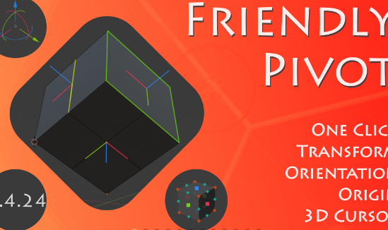 Blender 3.6 Friendly Pivot 0.4.23 Crack 2023 Download