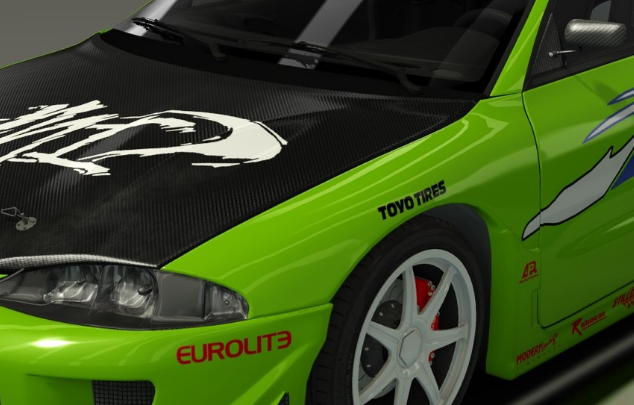 TurboSquid - 1995 Mitsubishi Eclipse Fast & Furious Model Crack Download