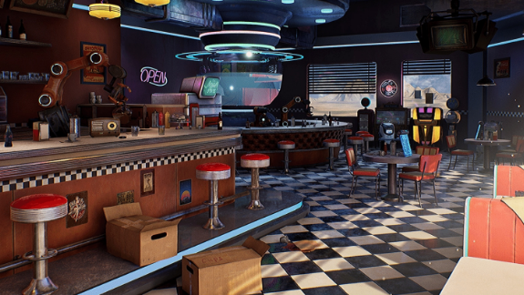 Unreal Engine 5.0 - Restaurant – American Restaurant Environment Download