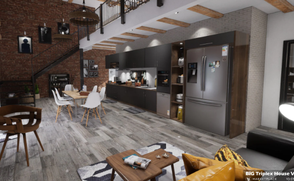 Unreal Engine 5.1 – Triplex House Villa Asset+Manifest Crack Download