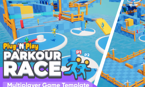 UnrealEngine 5.1 – Parkour Race Multiplayer Game Template Crack Download