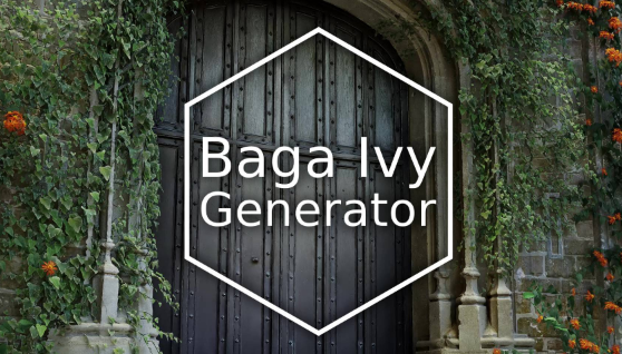 Blender 2.8+ Baga Ivy Generator v2.0.1 Crack 2023 Download