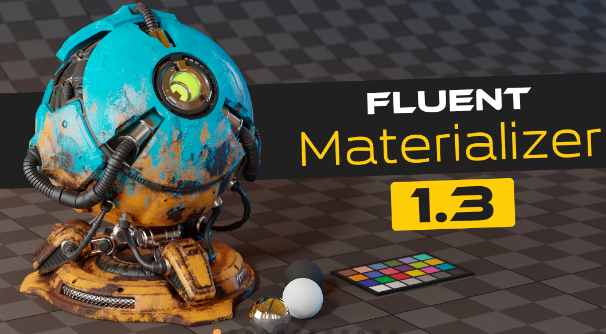 Blender 2.8+ Fluent Materializer v1.3.3 Crack 2023 Download