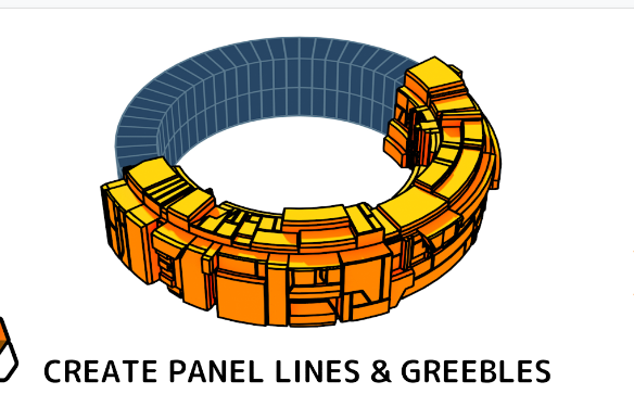 Blender Plating Generator & Greebles 2.1.0 + Library Crack Download