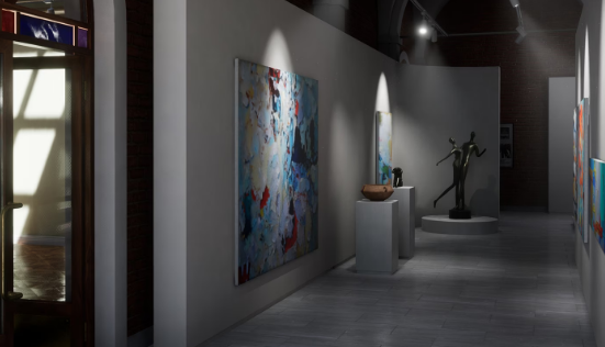 Unreal Engine 5.1 - Contemporary Art Gallery 2023 Crack Fast Download