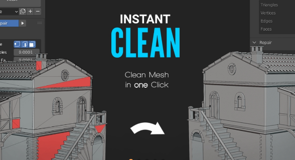 Blender 4 Update – Instant Clean v2.0.5 Crack 2024 Download