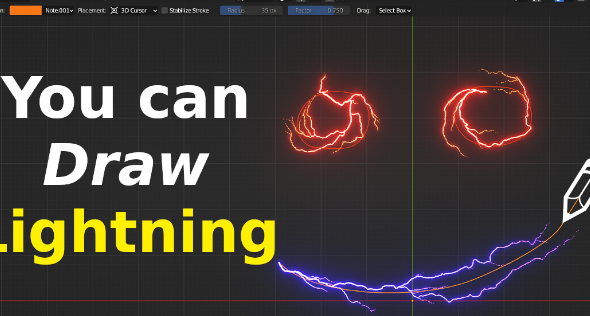 Blender 3.6 Draw Lightning Generators v1.6 Crack 2023 Download