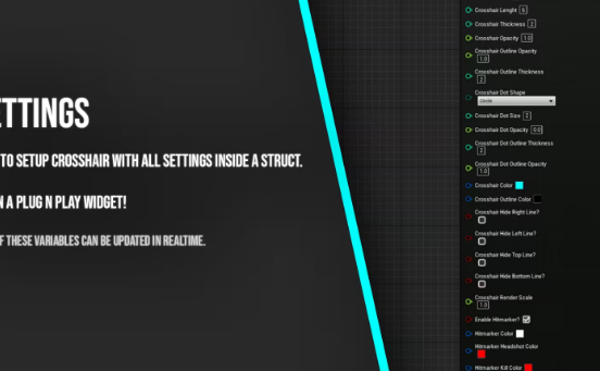 UnrealEngine 5.2 – Dynamic Crosshair Widget Crack Fast Download