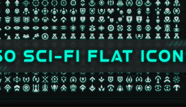 UnrealEngine 5.2 - 250 Sci-fi Flat Icons Crack 2023 Download