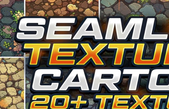 UnrealEngine - Seamless Cartoon Textures Crack 2023 Download