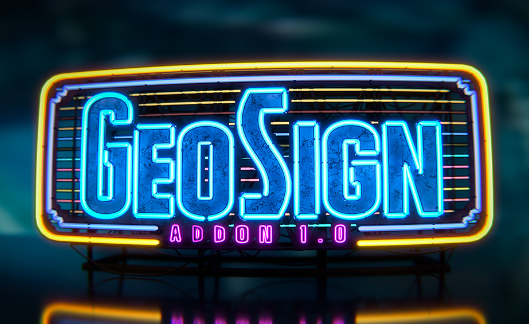 Blender 3.6 - Geo Sign v1.0 Crack 2023 Download