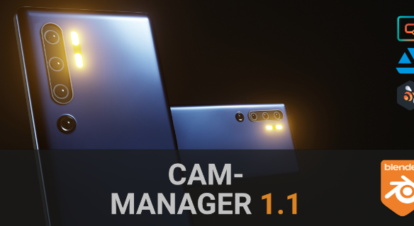 Blender 3.6 - Cam-Manager v1.1.1 Crack 2023 Download