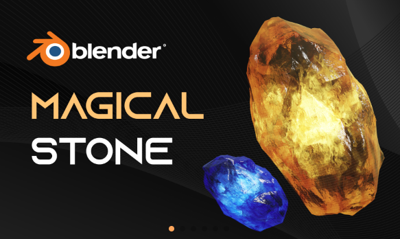 Blender Glowing Magical Energy Gemstone Crack 2023 Download