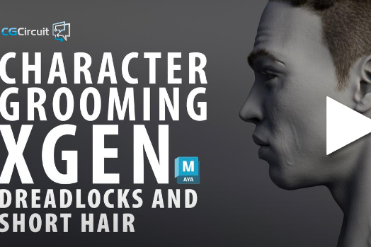 CGCircuit - Creating Realistic Grooming using Xgen in Maya 2023 Download