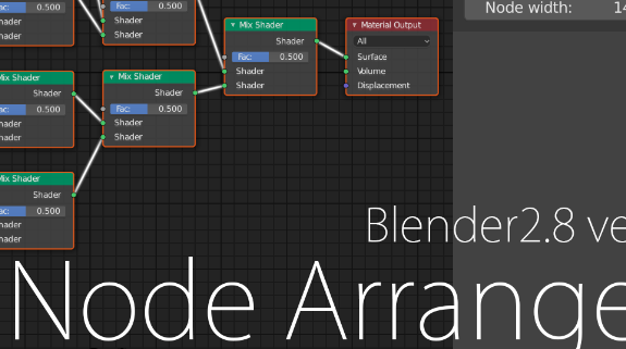 Blender 2.8+ – Node Arrange Addon FREE 2024 Download