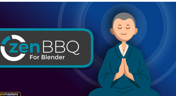 Blender 4 Update – ZenBBQ v1.0.2.1 Addon Crack 2024 Download