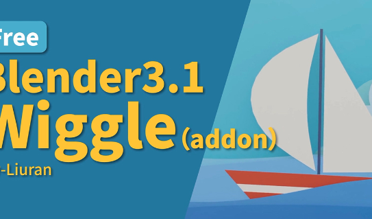 Blender 3.2 - Wiggle Addon Geometry Nodes FREE 2024 Download