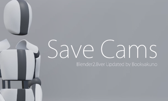 Blender 4 - Save Cams v1.6.0 Addon FREE 2024 Download