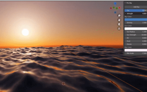 Blender 4 – Pro Sky v1.0 Free Addon 2024 Download