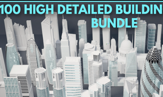 100+ Real World High Detailed Skyscrapers Buildings vol 1 Crack Download