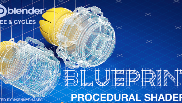 Blender 3.6+ - Blueprint Procedural Shader v2 Crack 2024 Download