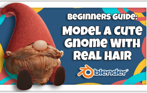 SkillShare – Learn to Model a Cute Gnome With Real Hair Course Download