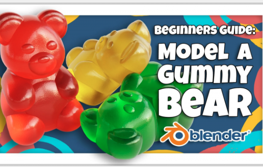 SkillShare - Blender Learn to Model a Gummy Bear Course Free Download