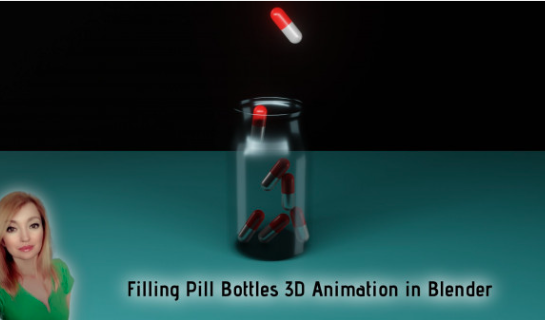 Skillshare - Filling Pill Bottles 3D Animation in Blender Course 2024 Download