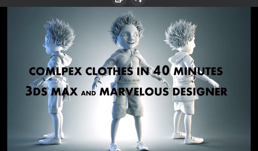 Udemy Complex clothes in 1 hour Marvelous Designer + 3Ds max Course FREE 2024 Download