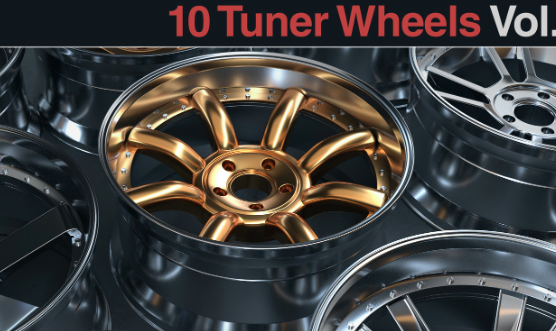 10 Wheels Rims Models - Tuner 3 Piece Vol 01 Crack 2024 Download