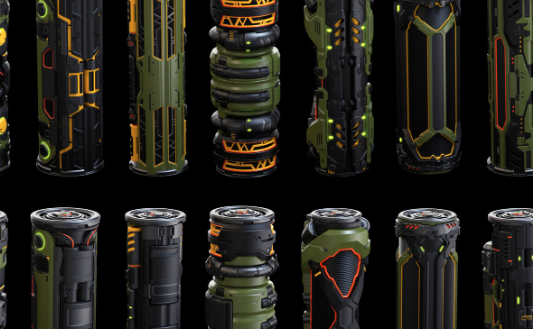 ArtStation - SciFi Barrels Set Crack 2024 Download