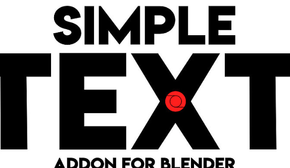 Blender 3.0 - Simple Text Addon Crack Download