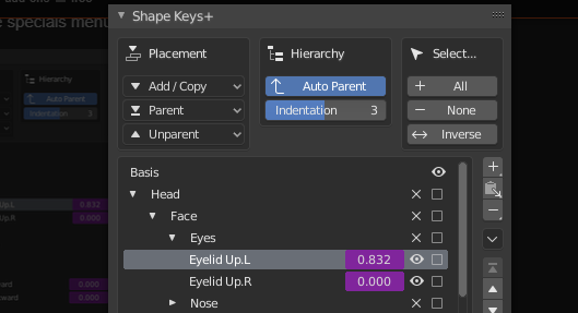 Blender 3.5 - Shape Keys+ v2.0.2 Addon FREE 2024 Download