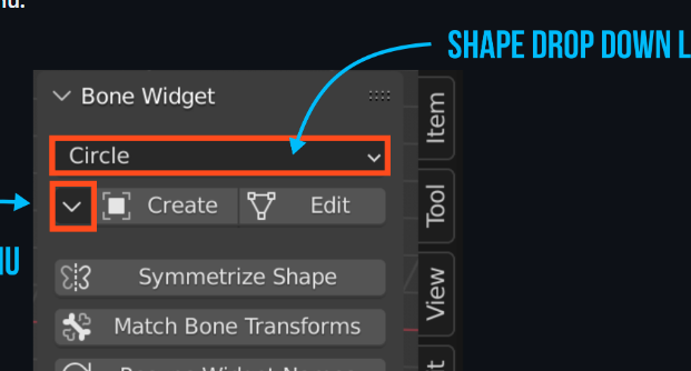 Blender 4 - Bone Widget v1.9 Addon FREE 2024 Download