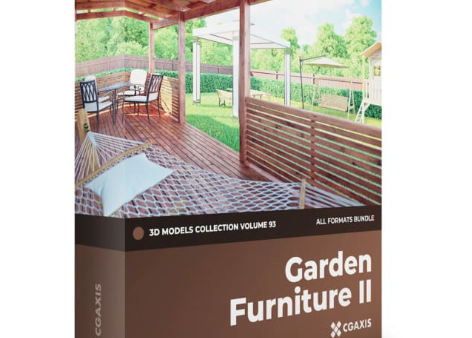 CGAxis Garden Furniture 3D Models Collection Vol 93 Download