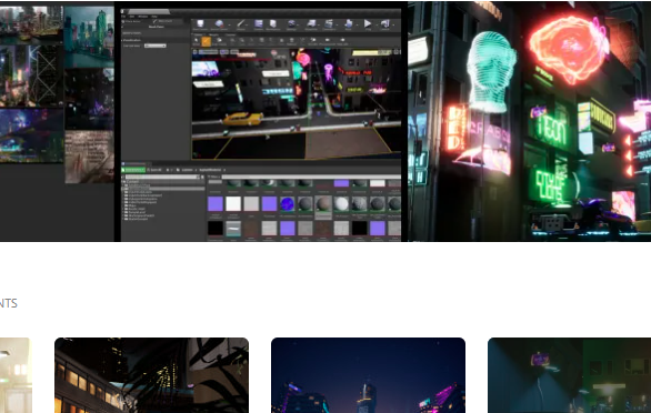 Game Environment Design Cyberpunk Scenes with Unreal Engine Complete Course FREE 2024 Fast Download 