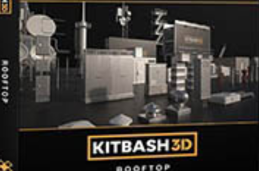 Kitbash3D - Props Roof Tops Crack 2024 Fast Download