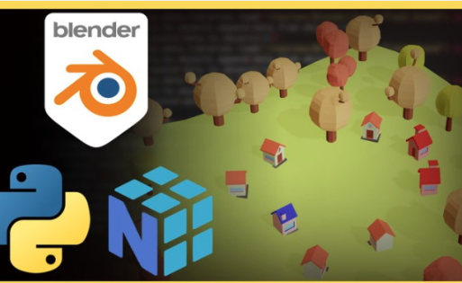 Udemy - Procedurally Generated Scenes with Blender, Python & NumPy Complete Course FREE 2024 Fast Download