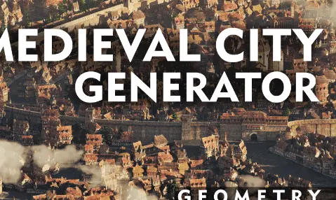 Blender 3.6 - Medieval City Generator Crack 2024 Download